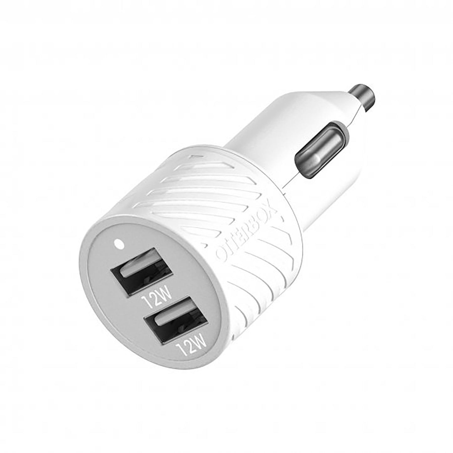 OtterBox 24W (100cm) Dual Port USB-A CLA Car Charger Kit w/ USB-A to Lightning Cable